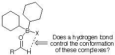 Formyl hydrogen bond?