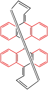 The 16-annulene synthesized by Herges and his team.