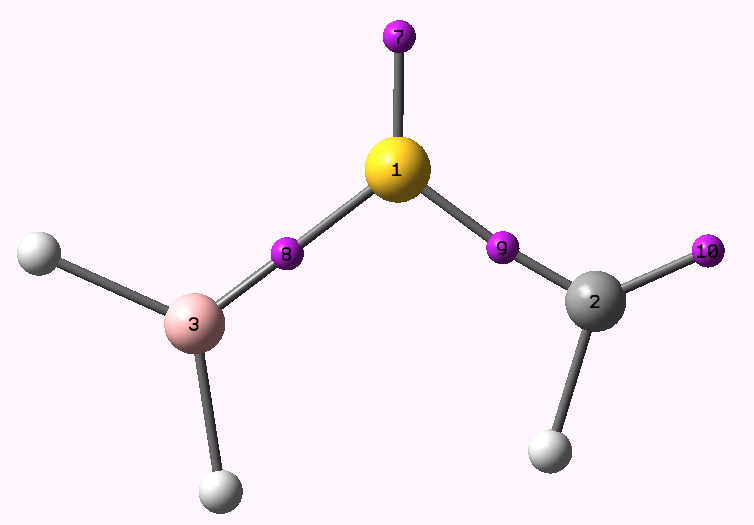 The H2BSCH molecule. Click for 3D.