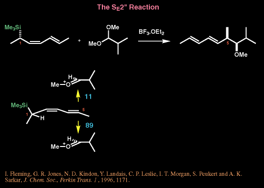 1,5 transposition by the SE2 double prime reaction