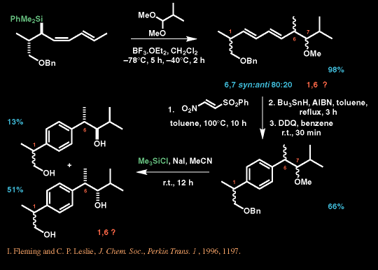 1,6 Control - 1,5 transposition and benzene ring synthesis
