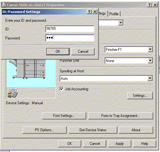 authetication dialogue