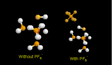 Molecular Structures of both complexes