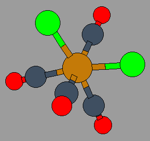 Cis isomer of W(CO)4Cl2